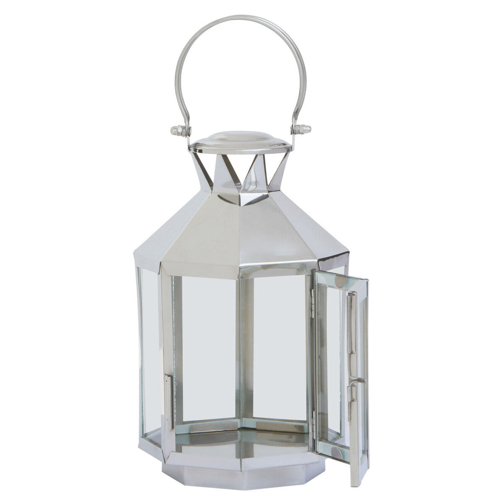 Small Silver Steel Lantern