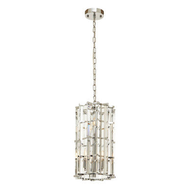 Chrome Finish Small Vertical Light
