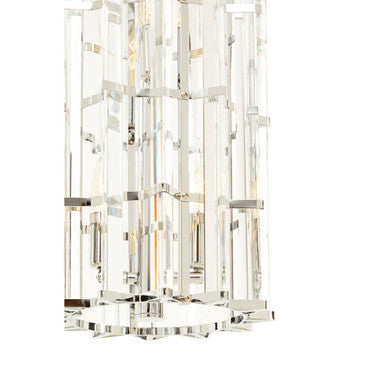 Chrome Finish Small Vertical Light