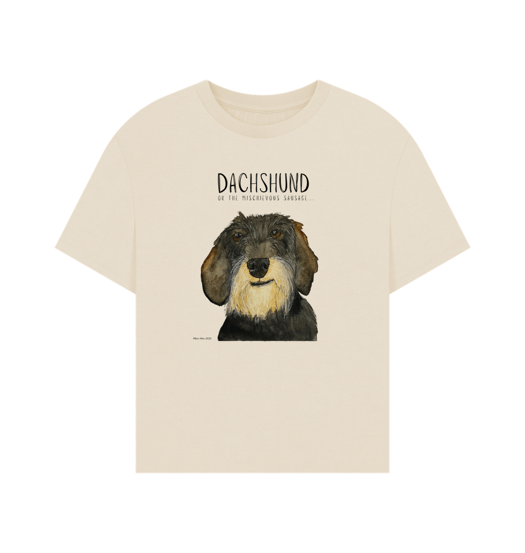 Charming & Cozy: The Wire Haired Dachshund Women's Relaxed Fit T-Shirt