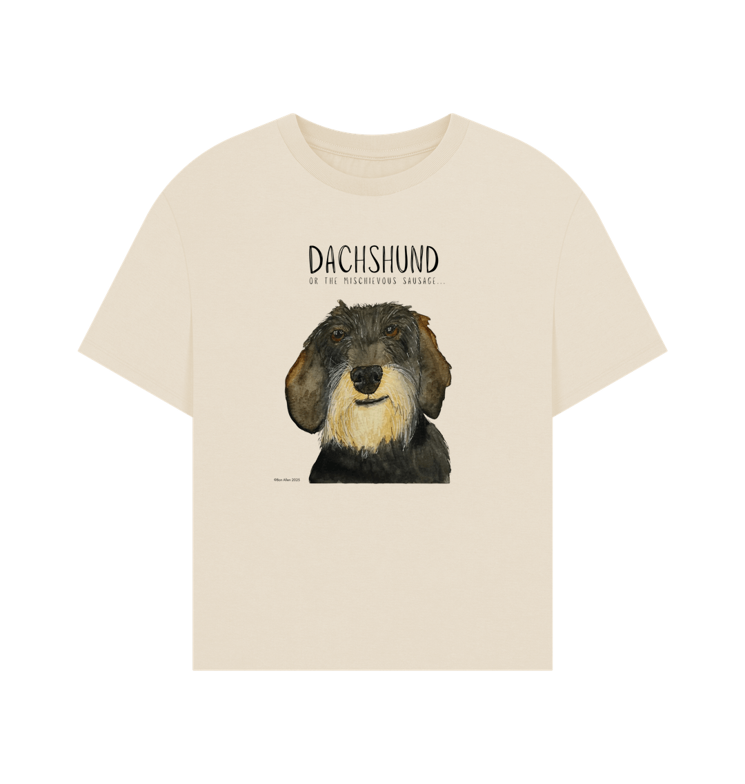 Charming & Cozy: The Wire Haired Dachshund Women's Relaxed Fit T-Shirt