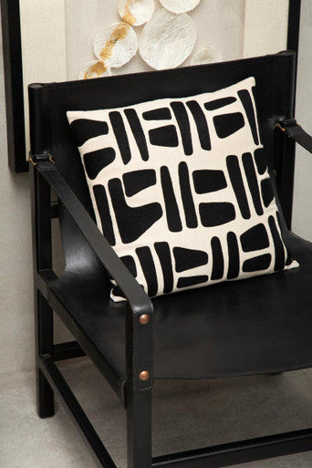 Bosie Ozella Natural And Black Cushion