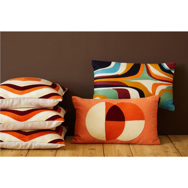 Bosie Ozella Multicolour Rectangular Cushion