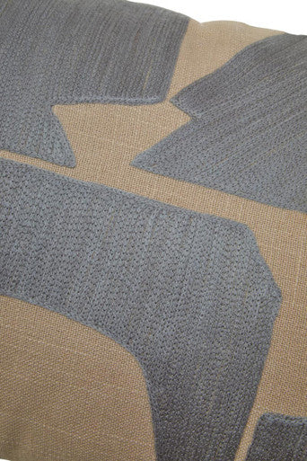 Bosie Ozella Natural And Grey Cushion