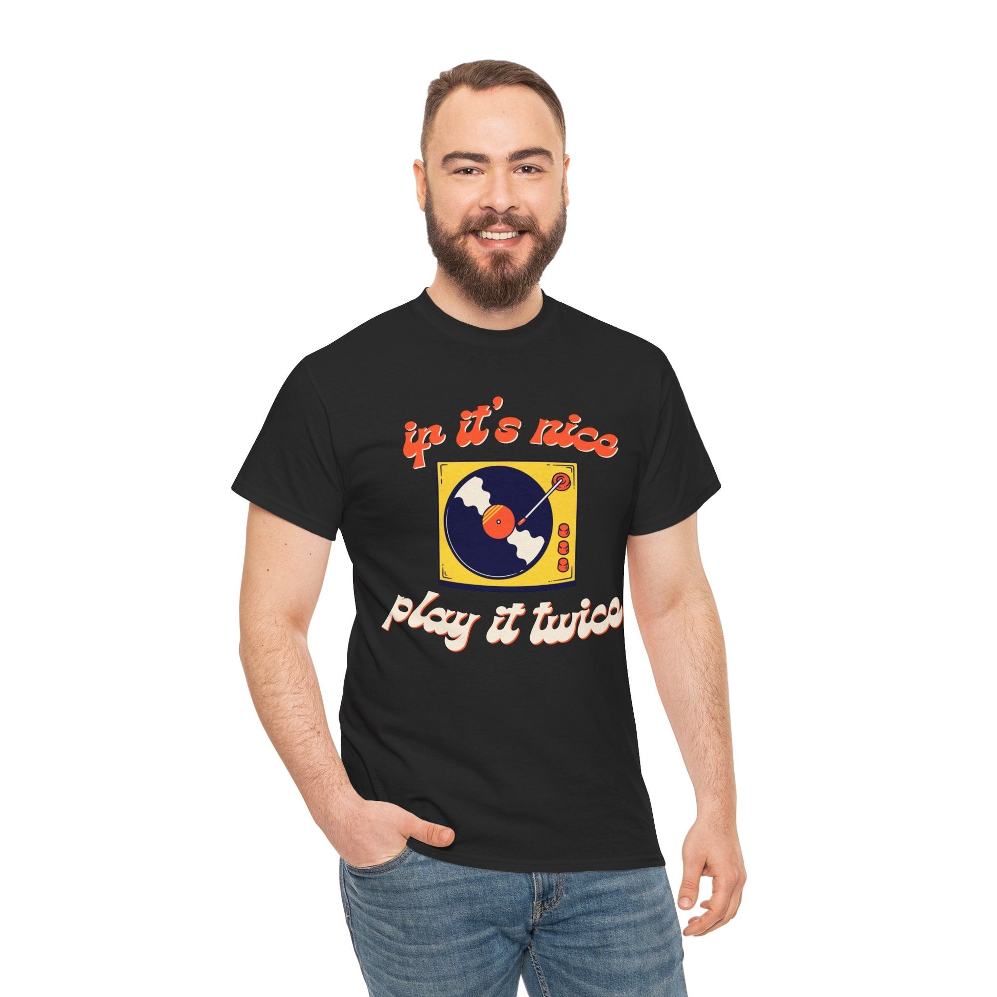 If It's Nice Play It Twice Vinyl T-Shirt