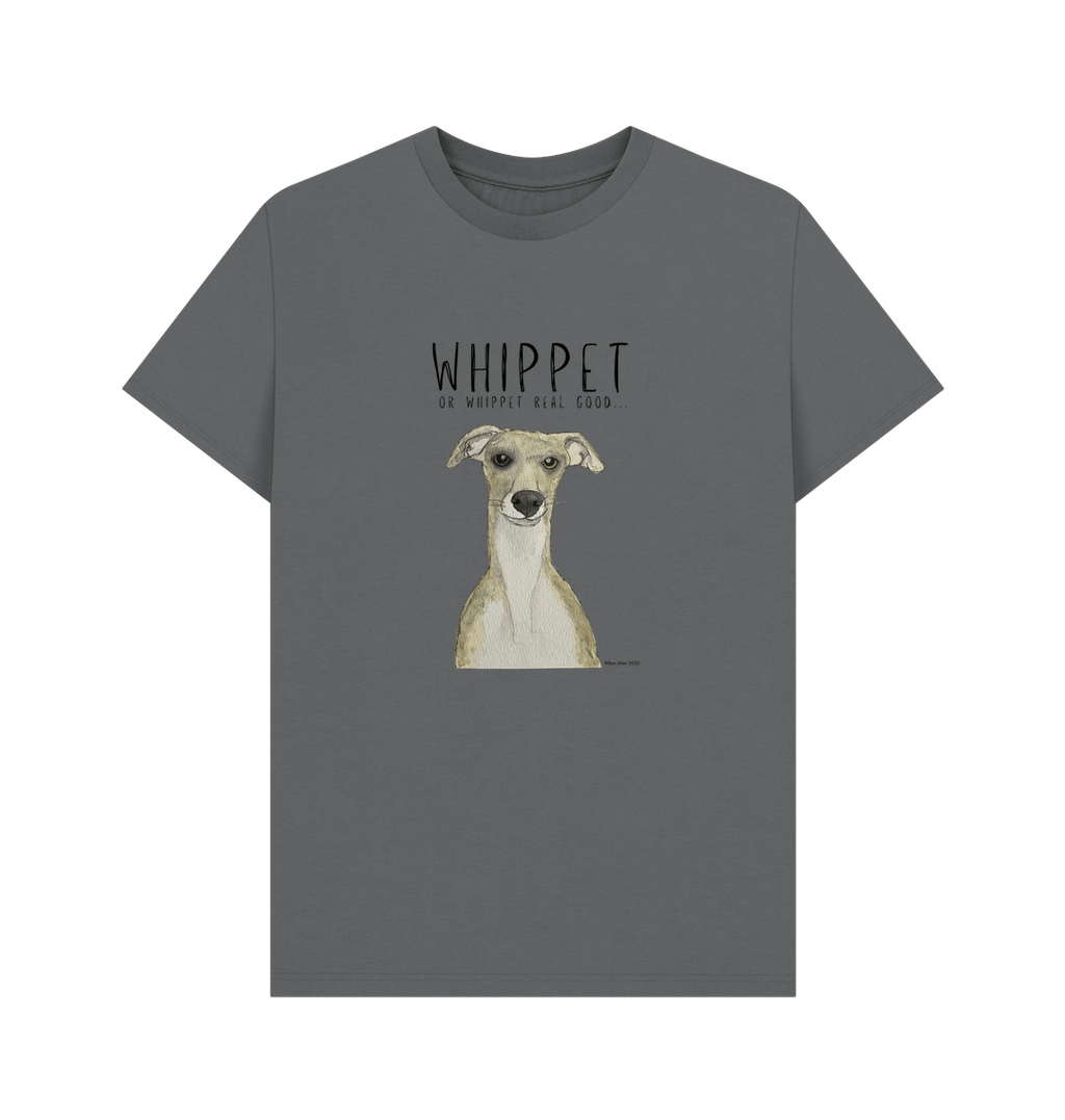 Whippet-Approved Tee: Ethical, Soft & Ready for Zoomies!