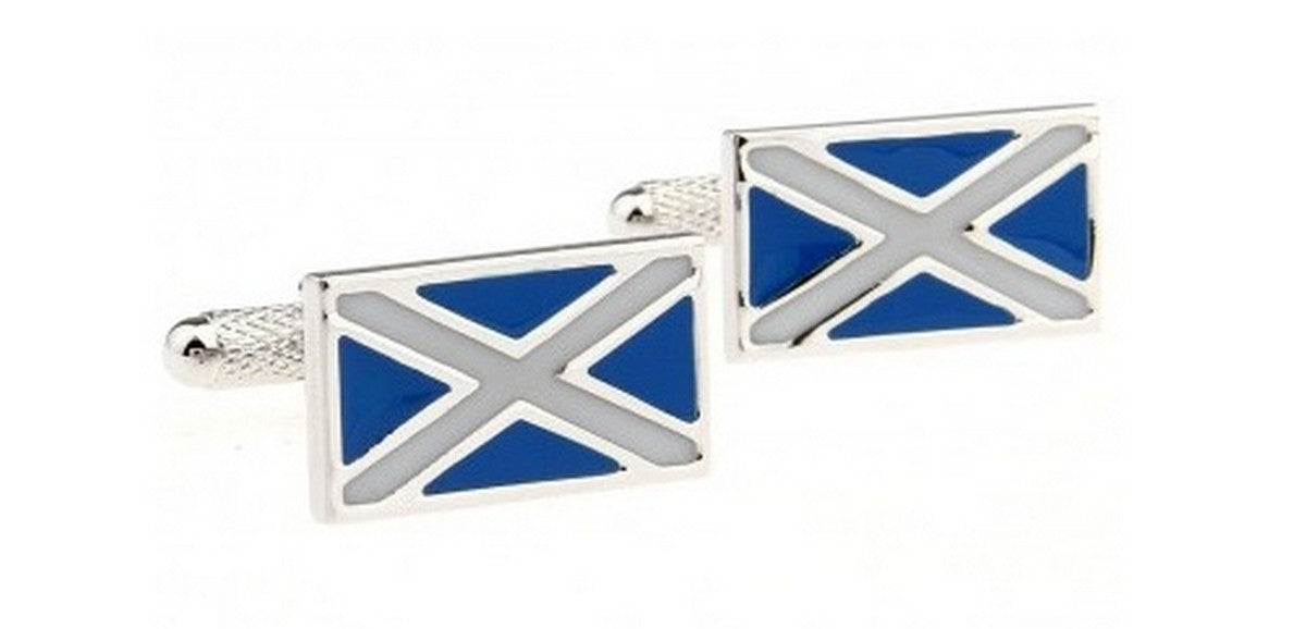 Scottish Cross Cufflinks