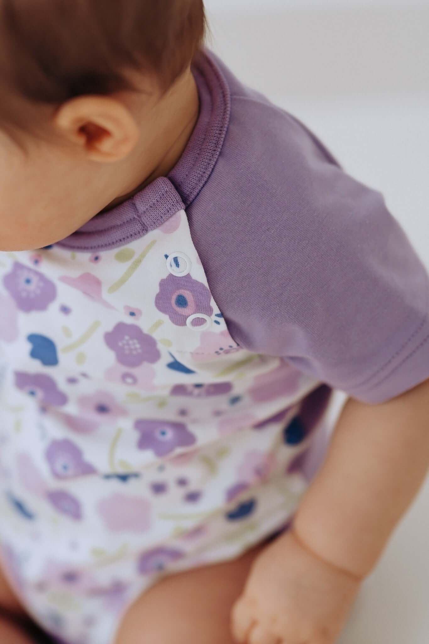 Baby body LUDO - Summer Flowers