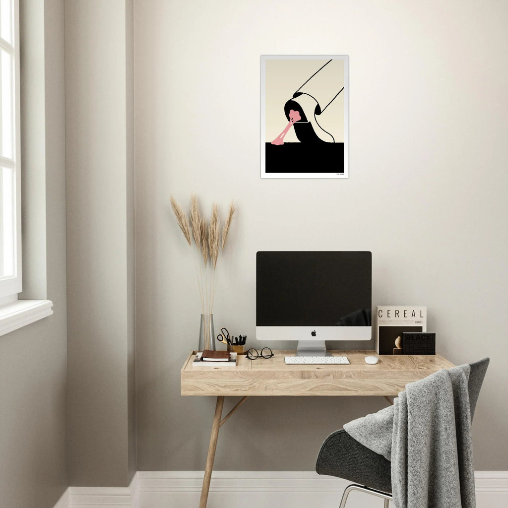 Stuck Print by Tim Lahan