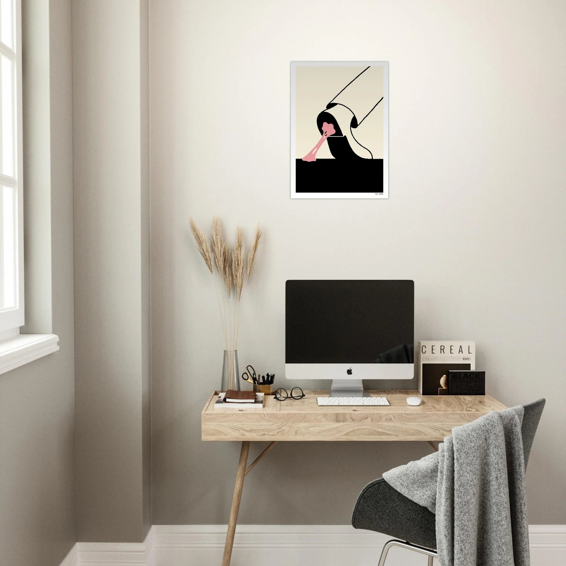 Stuck Print by Tim Lahan