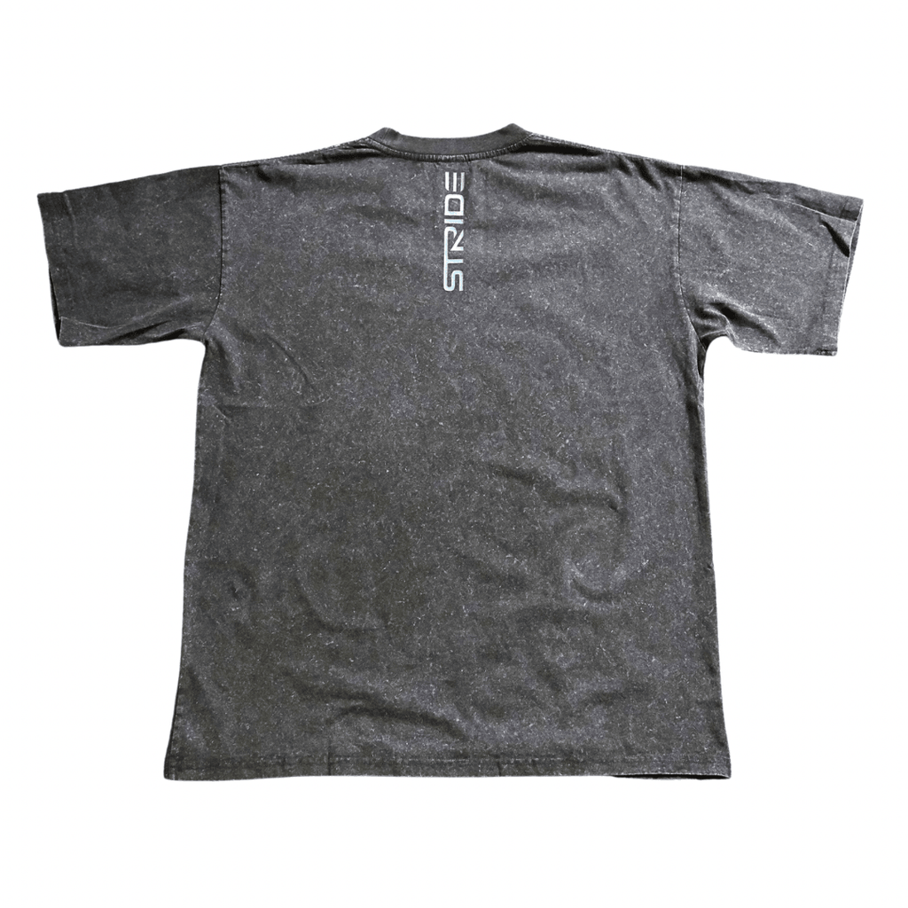 Washed Grey Cotton Drop Shoulder Oversized Tee Unisex