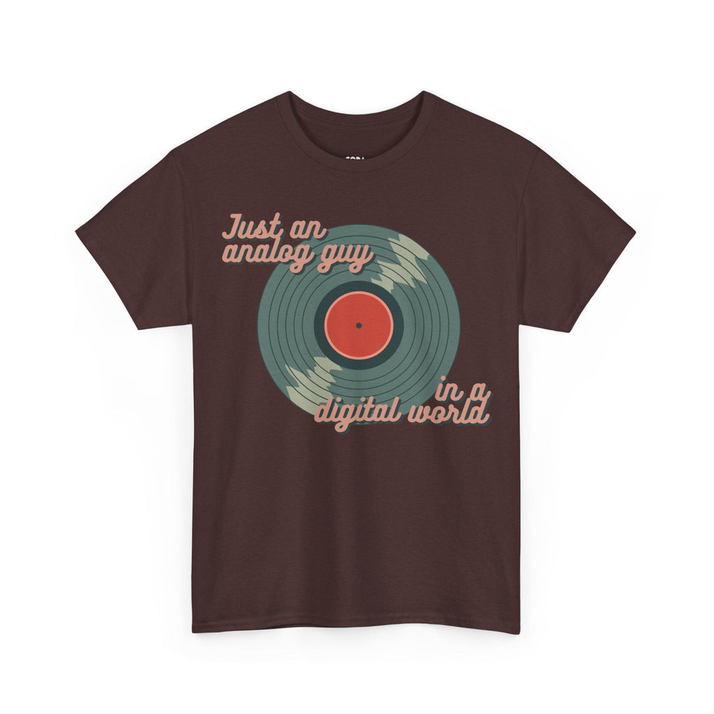 Just an Analog Guy in a Digital World Men's T-Shirt