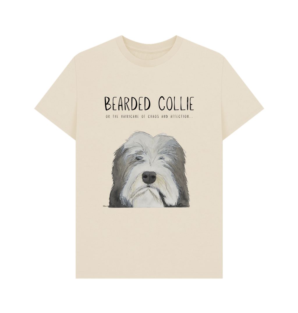 Tame the Fluff—If You Dare: Bearded Collie Men’s Tee