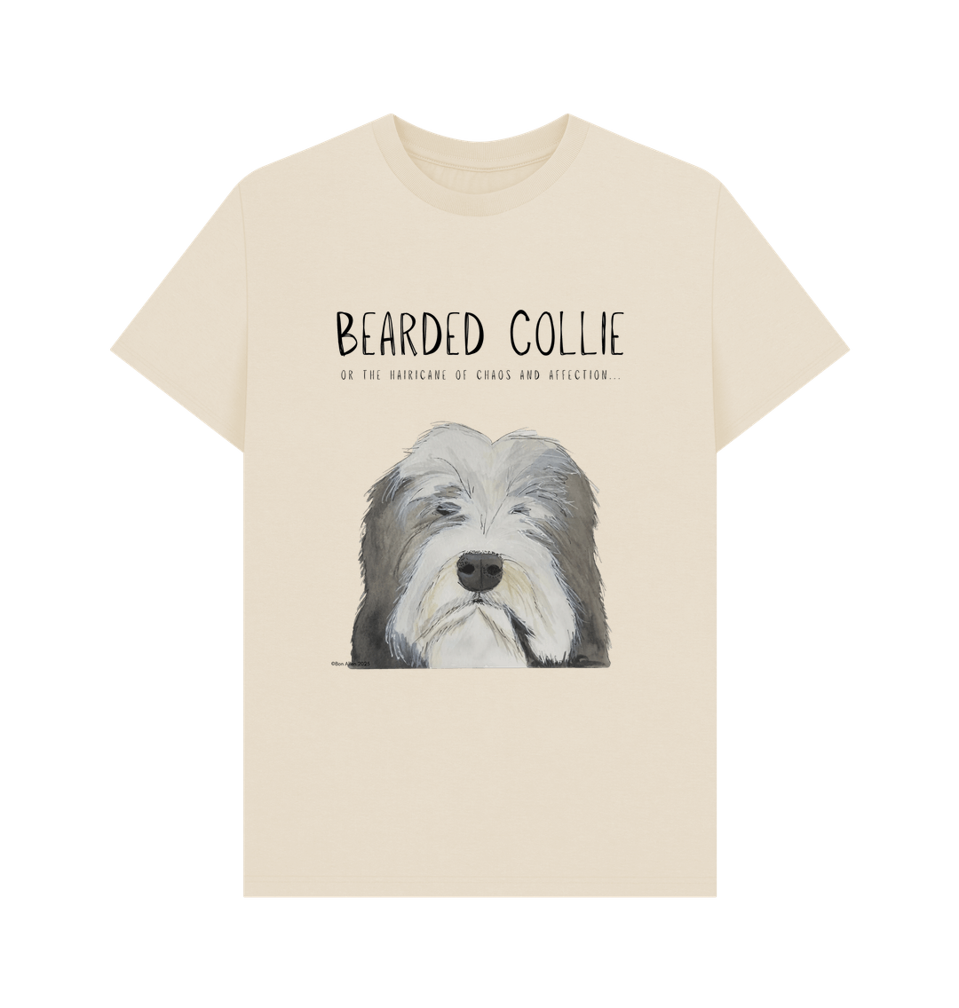 Tame the Fluff—If You Dare: Bearded Collie Men’s Tee