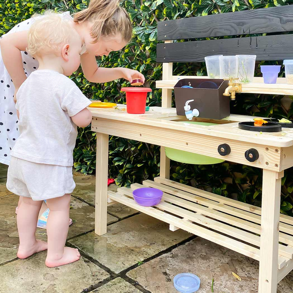 Double Mud Kitchen
