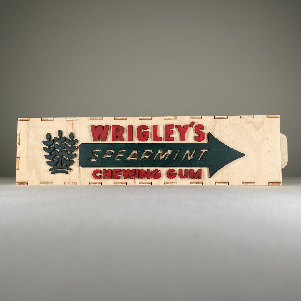 Wrigley's Gum Box - Flatpack Model Kit by Curious Rabbit ®