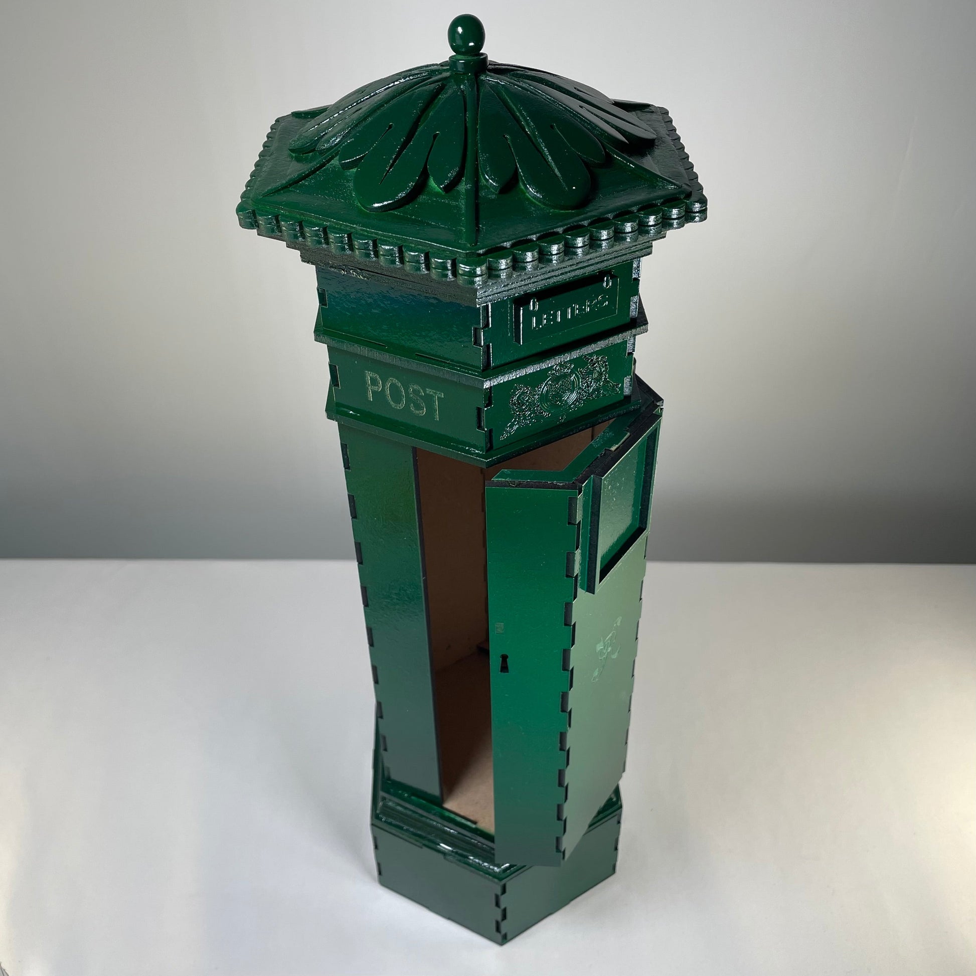 Penfold Pillar Post Box - Pre-Built Model by Curious Rabbit ®