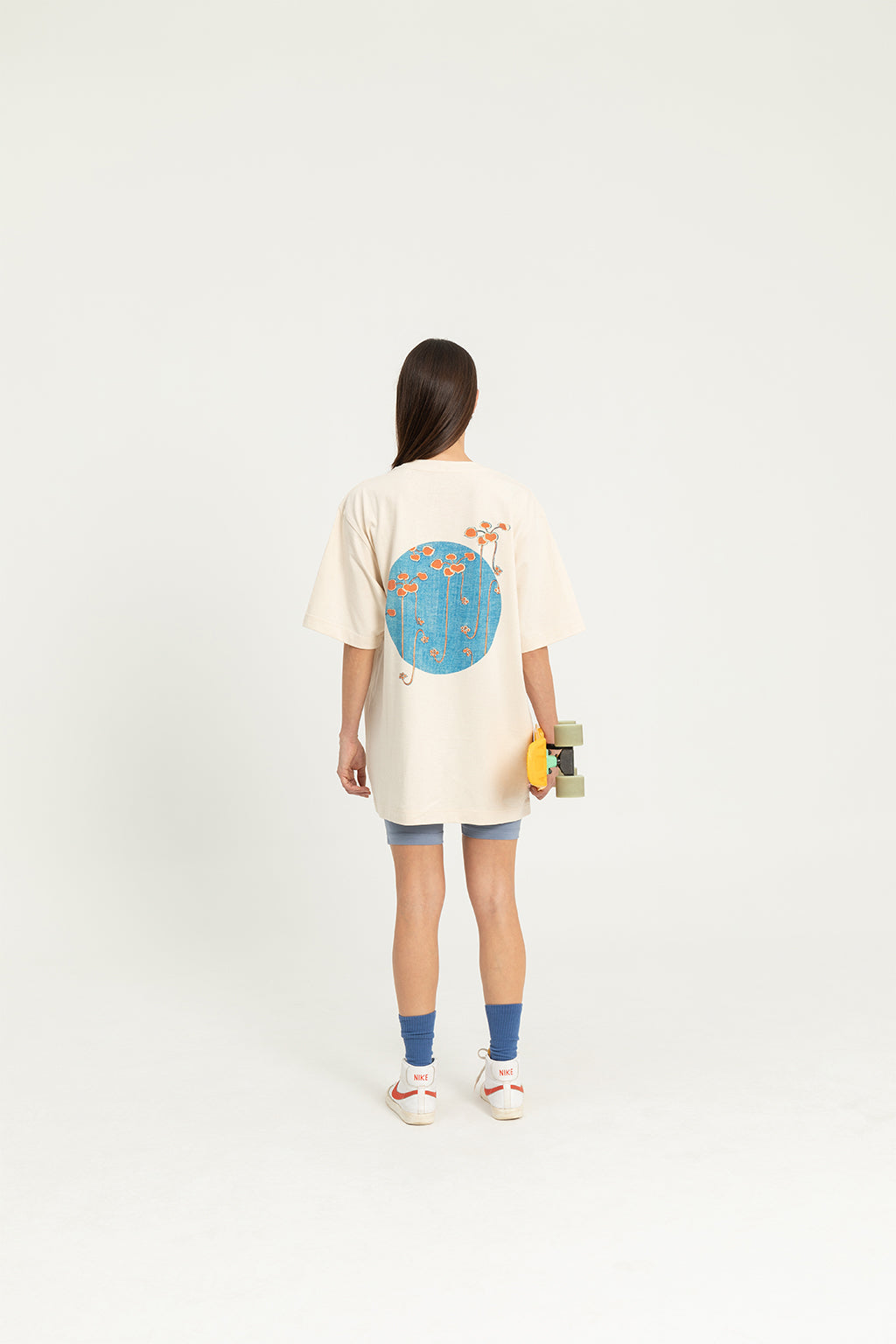Vine Illustration Organic Cotton Tee by Watanabe Seitei - Eco-Friendly & Artistic by Hopera at www.brixbailey.com