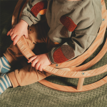 Montessori Wooden Rings Set – Creative & Educational Toy by Ewart Woods at www.brixbailey.com