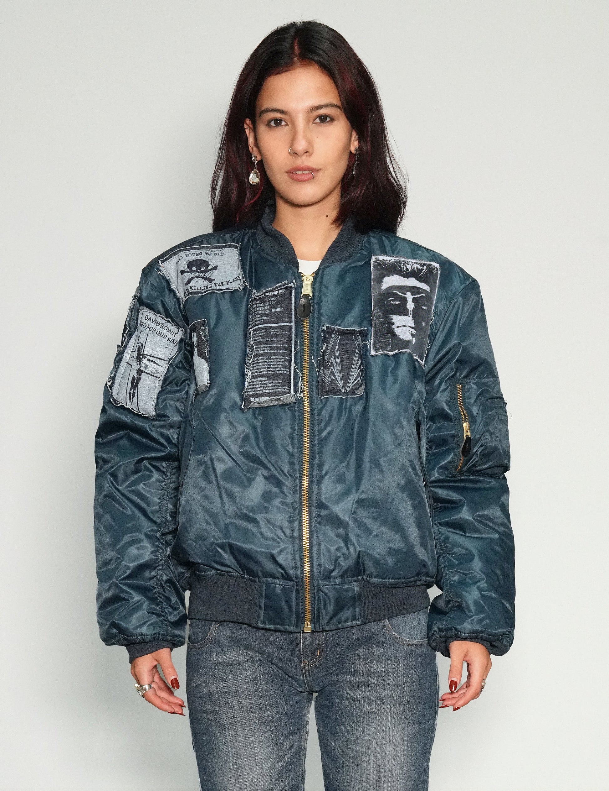 MA 1 Patched Bomber in Navy