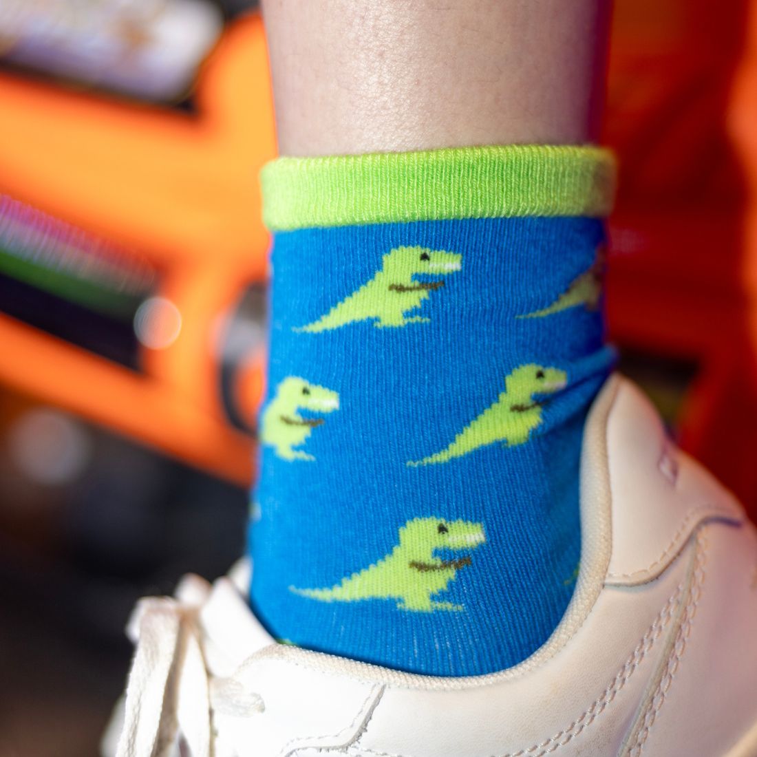T-Rex Matching Bamboo Socks for Adults and Children