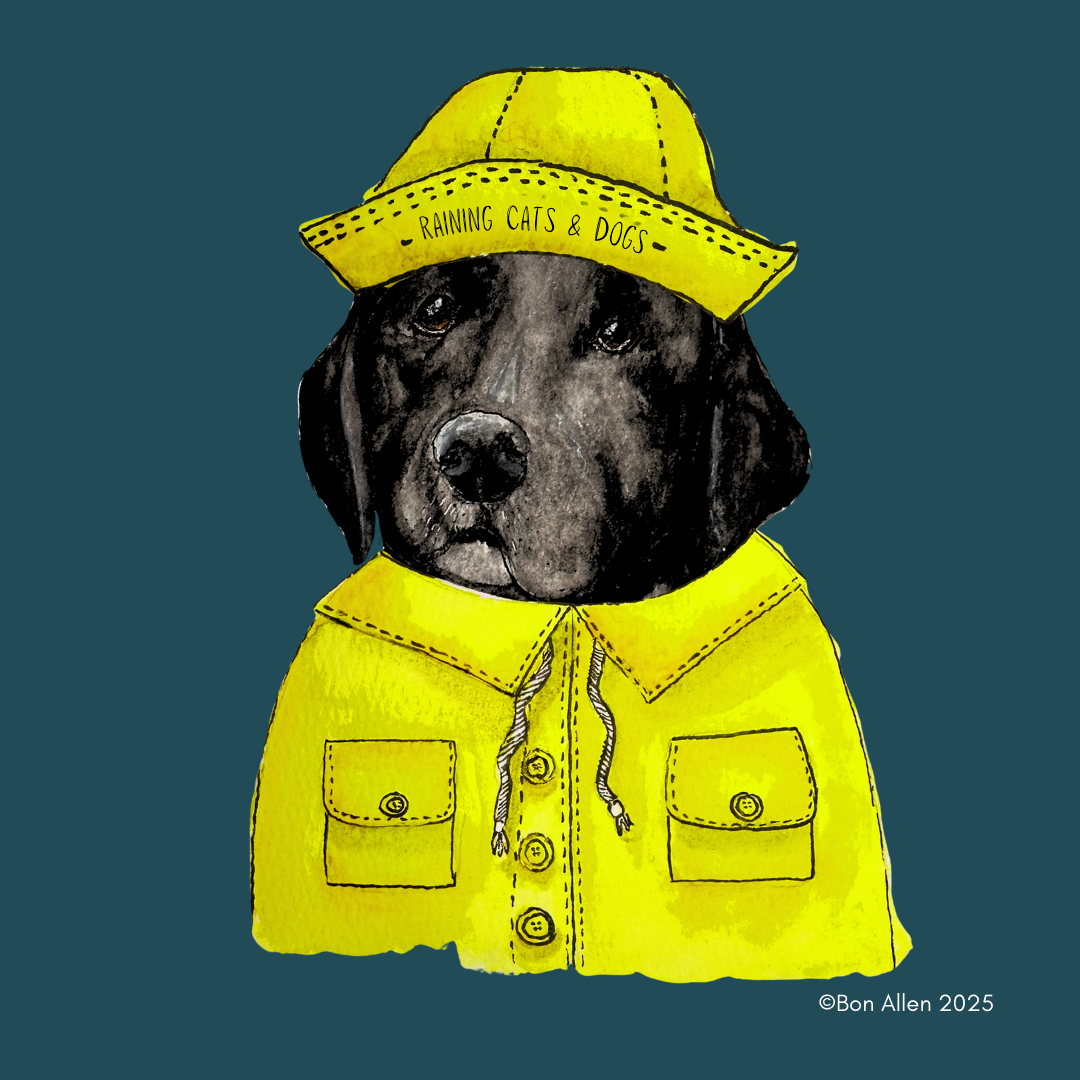 Reign or Shine – The Om Nom Nomnivore Golf Umbrella