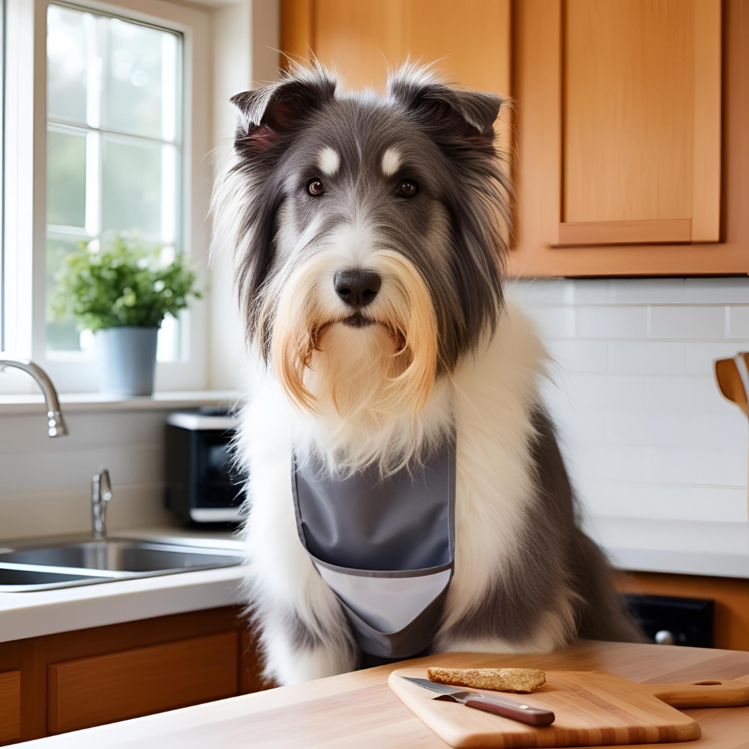 Grate Expectations: The Bearded Collie Cheese Tax Apron