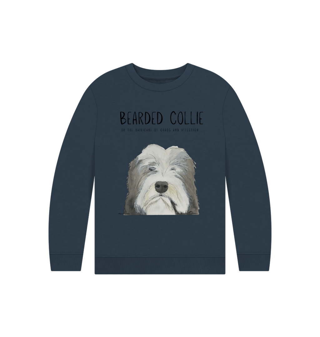 The Bearded Collie Sweatshirt: Cozy Chaos for Your Little Hairicane!