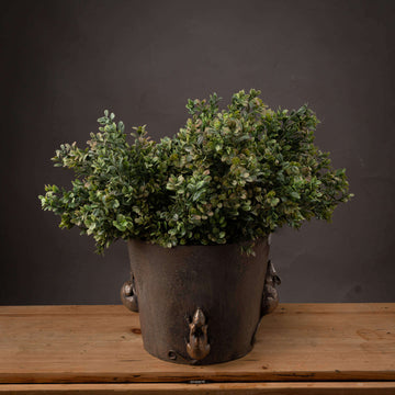 Realistic autumn leaf spray with red-to-green gradient, lifelike plastic foliage for seasonal home decor by Sostter at brixbailey.com
