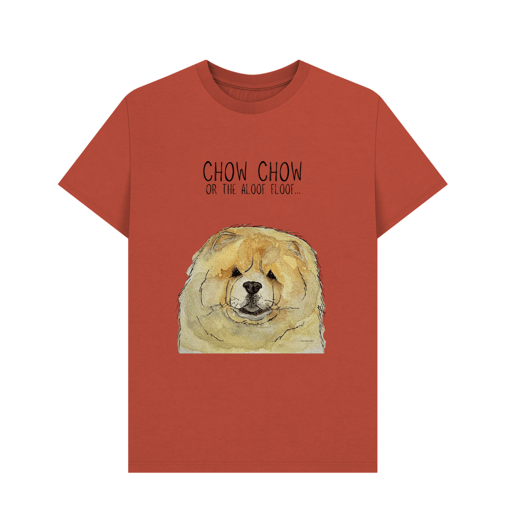 Fawn Chow Chow "Aloof Floof" Men's T-Shirt – Style with a Fluffy Twist!