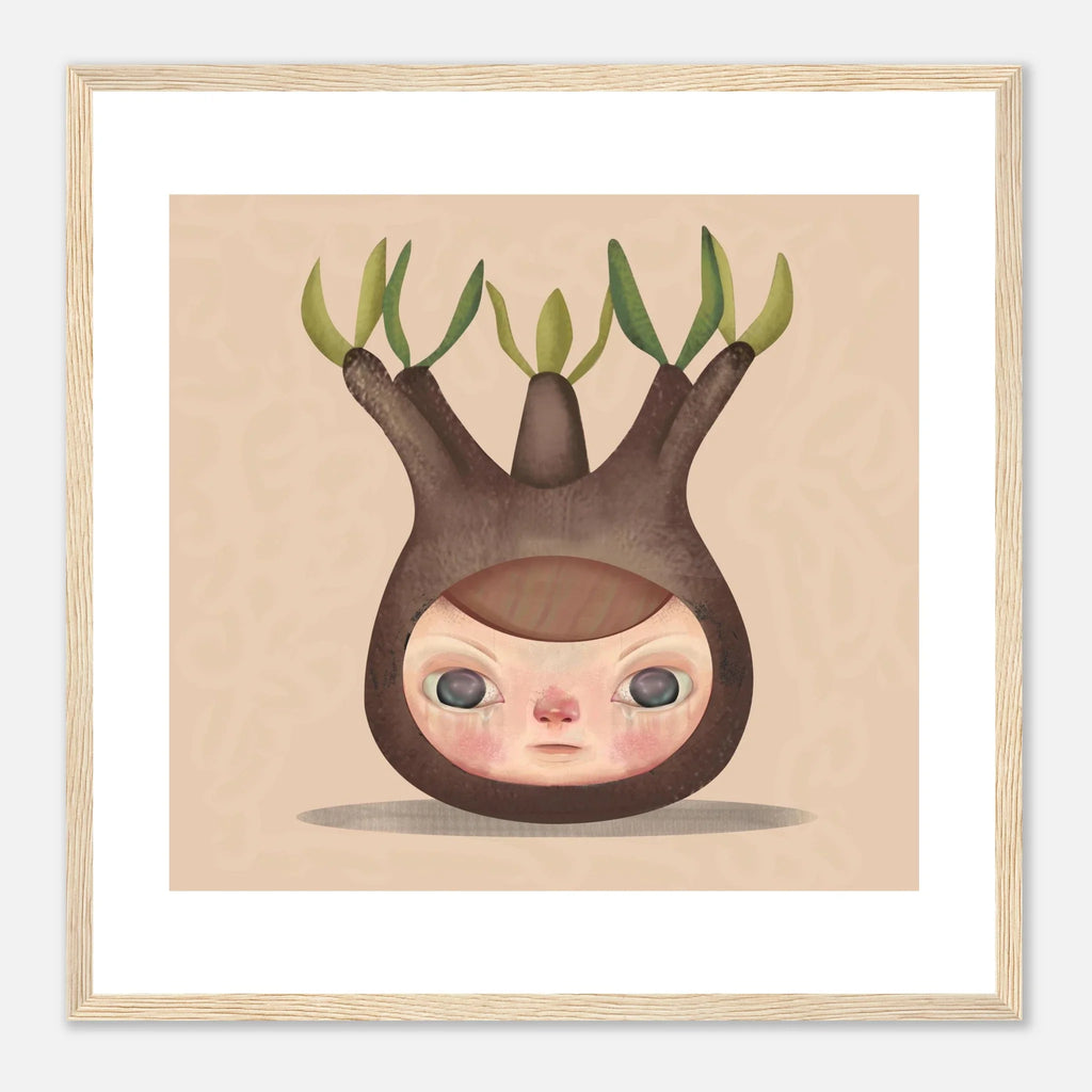 The Stolen Ninety Year Old Head Framed Print