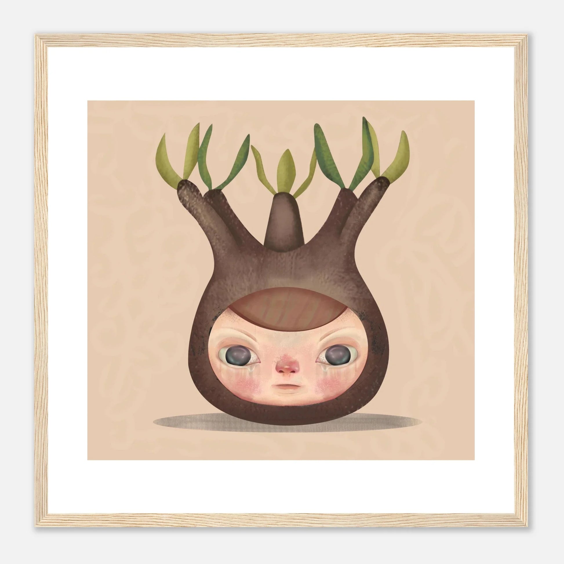 The Stolen Ninety Year Old Head Framed Print