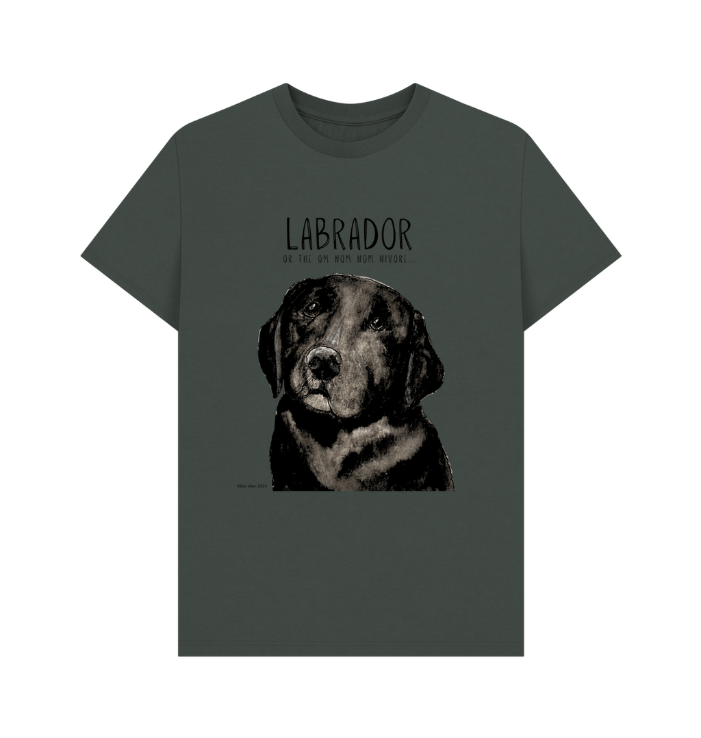 Snack Goals & Tail Wags: The Black Labrador Men’s Tee