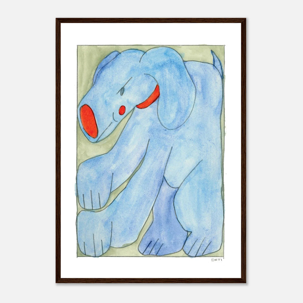 Boog 2 Mischief Framed Print by Hayley Deti
