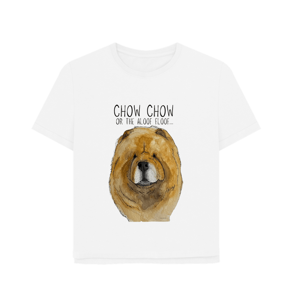 Stay Cozy in Style – Red Chow Chow Women's Relaxed Fit T-Shirt