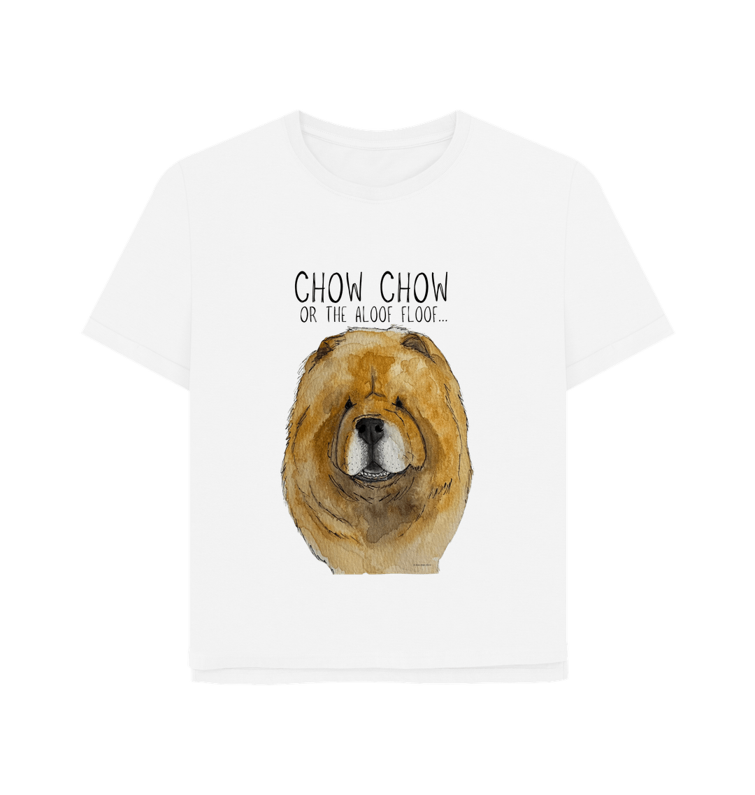 Stay Cozy in Style – Red Chow Chow Women's Relaxed Fit T-Shirt