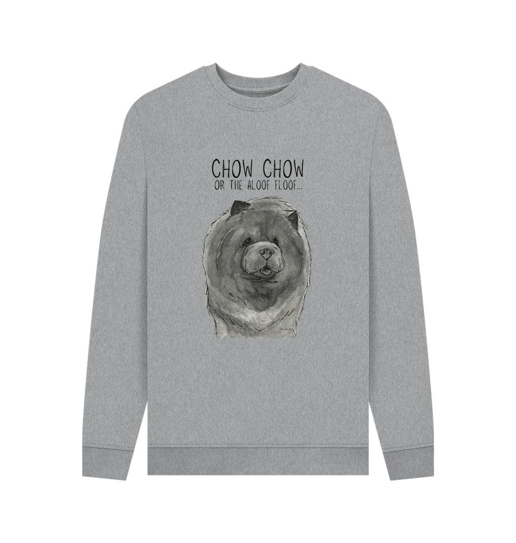 Blue Chow Chow Men's Crewneck Sweatshirt – Featuring The Aloof Floof!