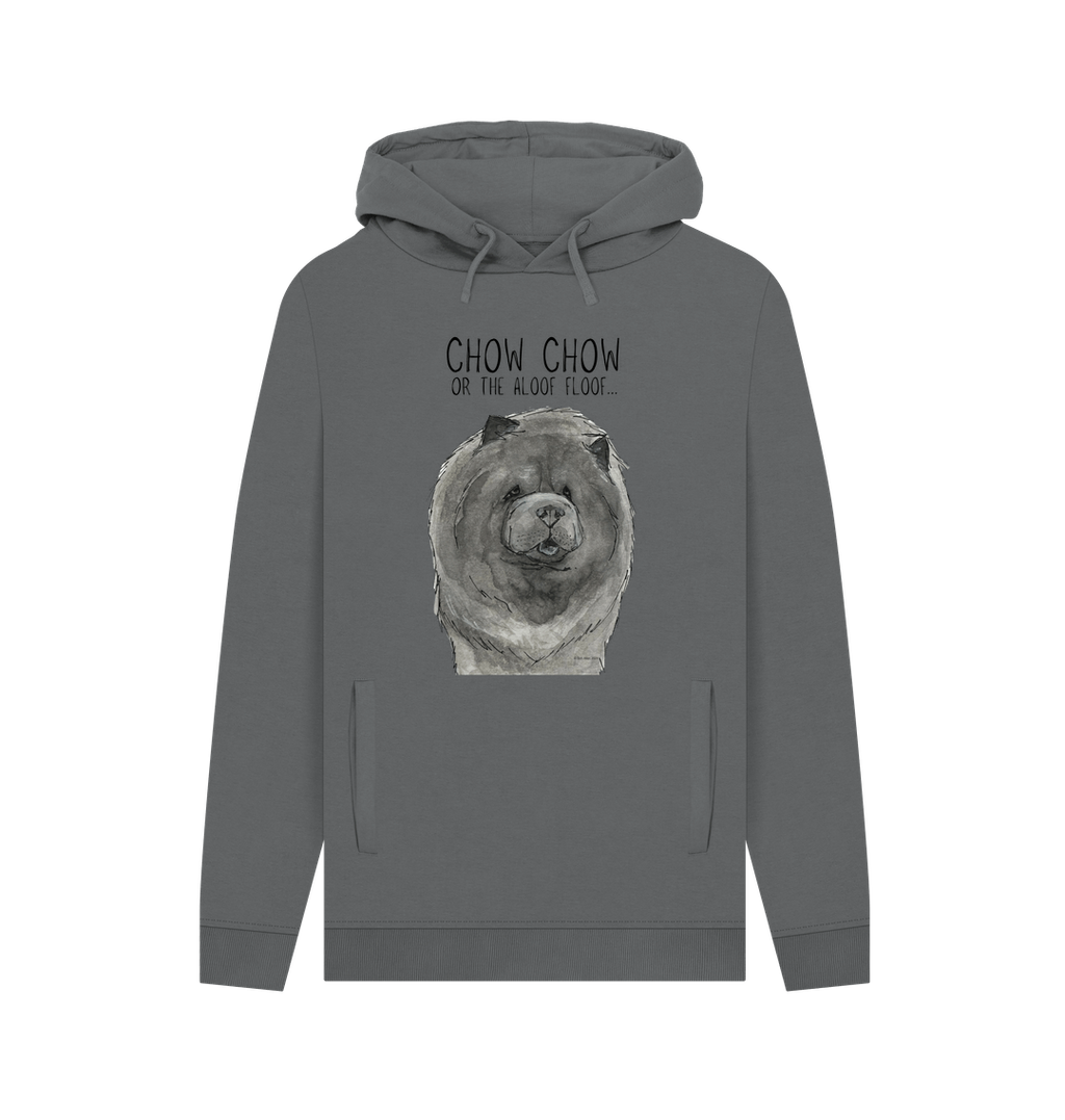 Blue Chow Chow Men's Hoodie – Featuring The Aloof Floof Design!