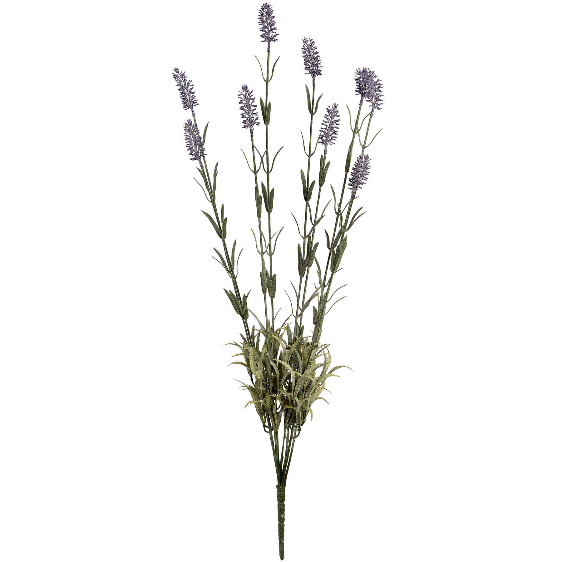 Artificial lavender spray with hyper-realistic purple blooms and bendable stems for elegant home decor  by Sostter at brixbailey.com