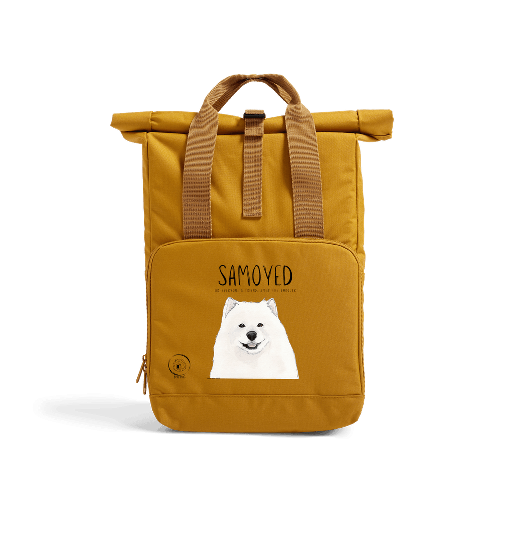 Pack It Up, Pup – Samoyed Style On Your Back