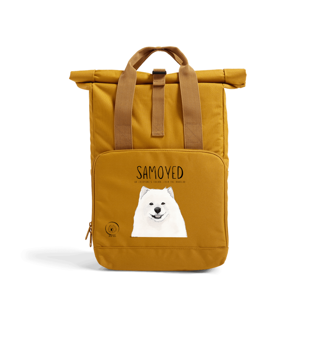 Pack It Up, Pup – Samoyed Style On Your Back