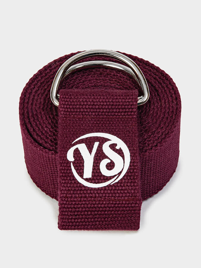 Yoga Studio GOTS Organic Cotton D-Ring 2.5m Yoga Belt Strap