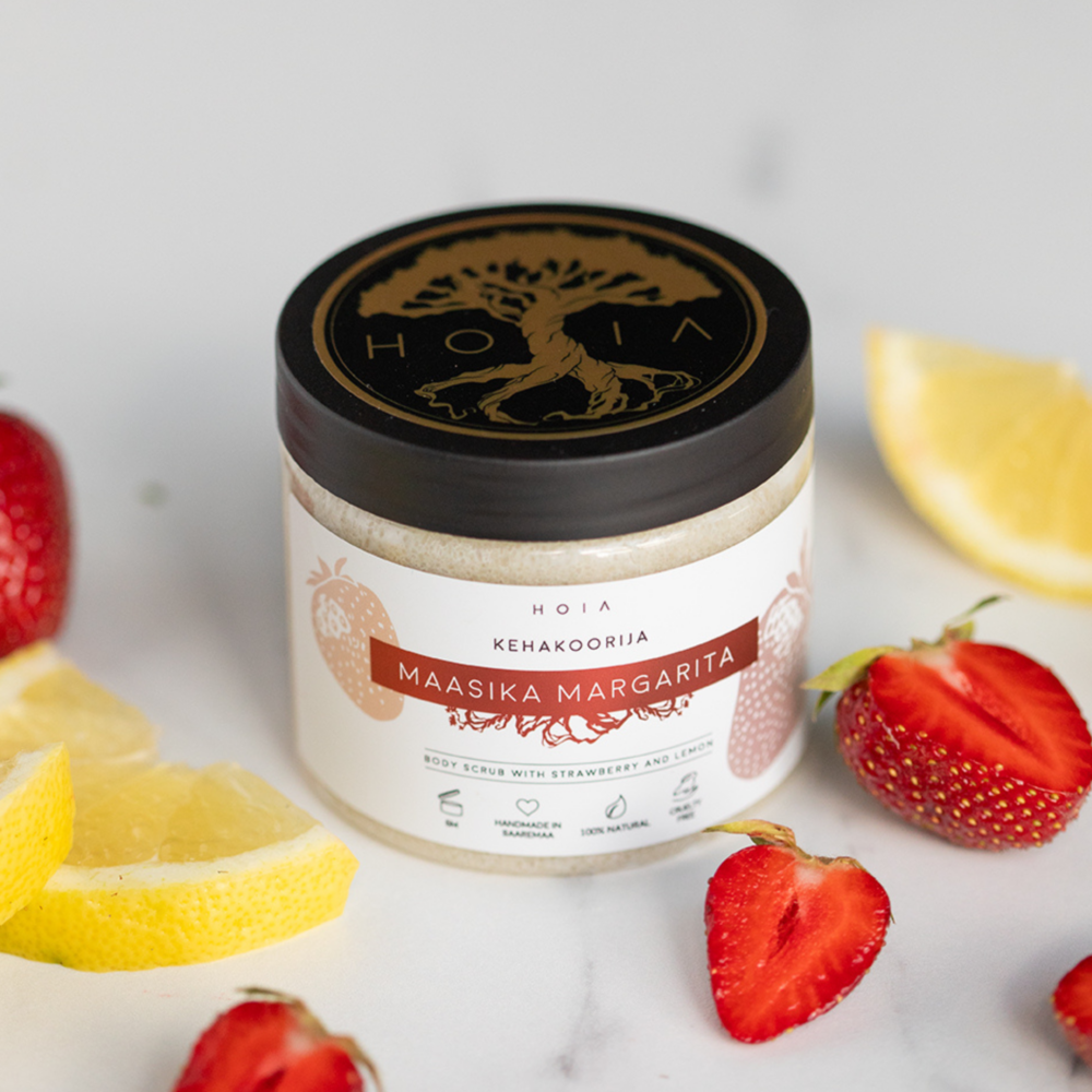 Pamper Yourself with the Mojito-Scented Body Scrub by HOIA at www.brixbailey.com
