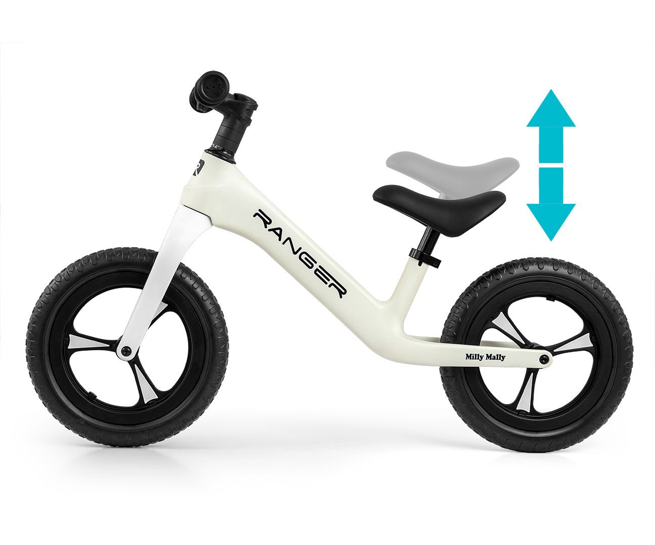 Unleash Adventure with the Milly Mally Ranger Balance Bike by Milly Mally at www.brixbailey.com