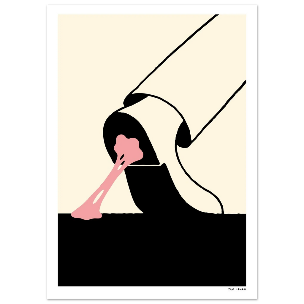 Stuck Print by Tim Lahan