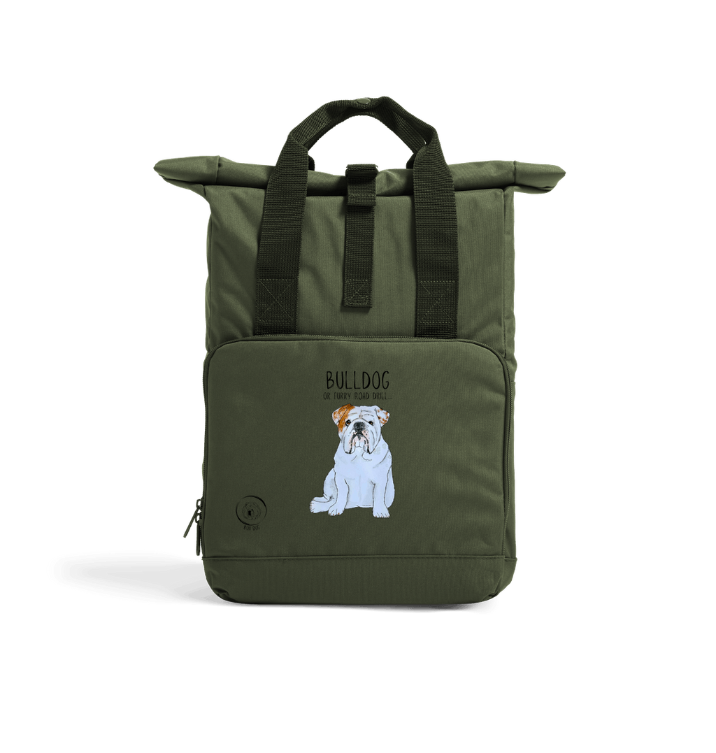 Bulldog Power: The Ultimate Furry Road Drill Backpack!