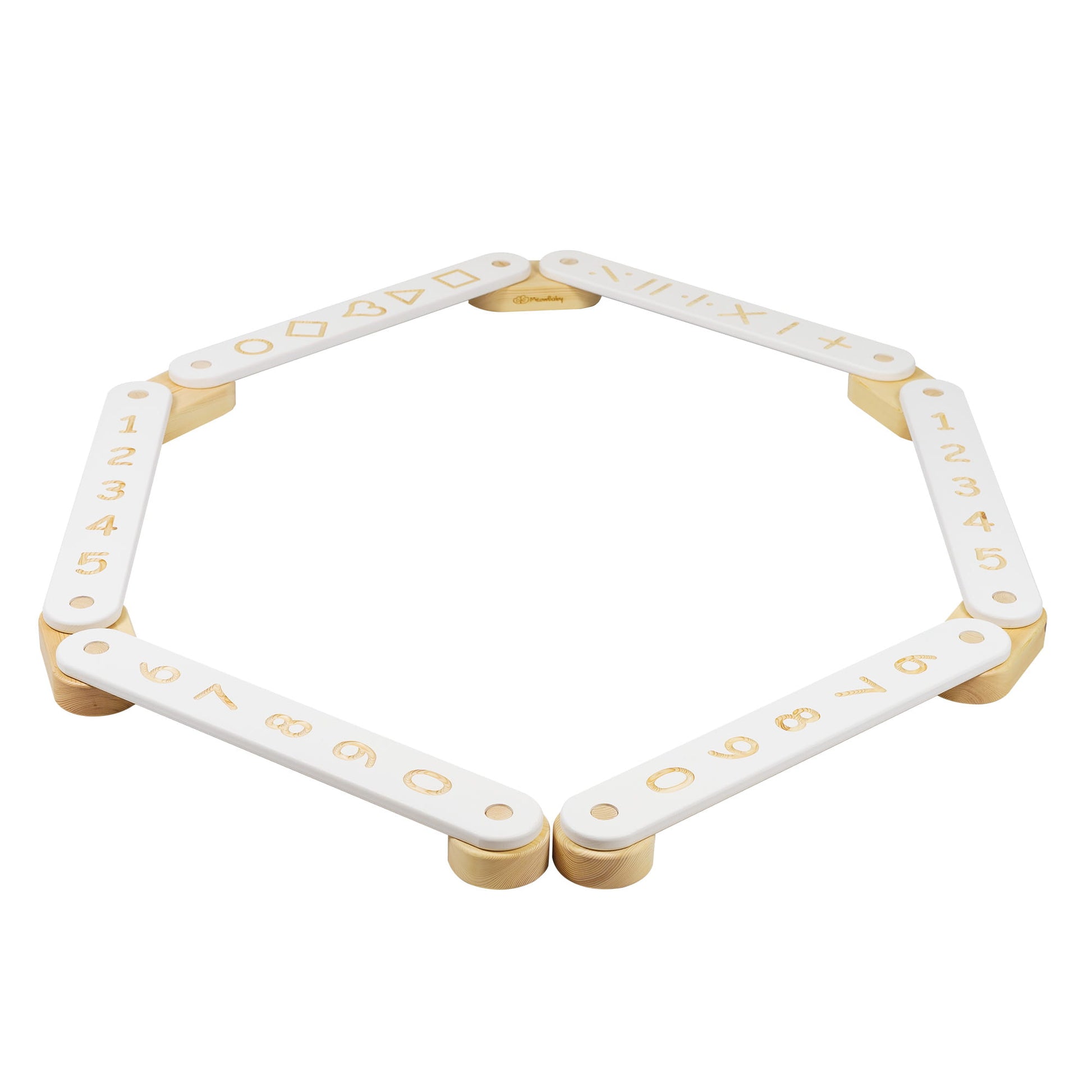 Wooden Balance Beam Sensory Path – Educational & Fun by MeowBaby at www.brixbailey.com