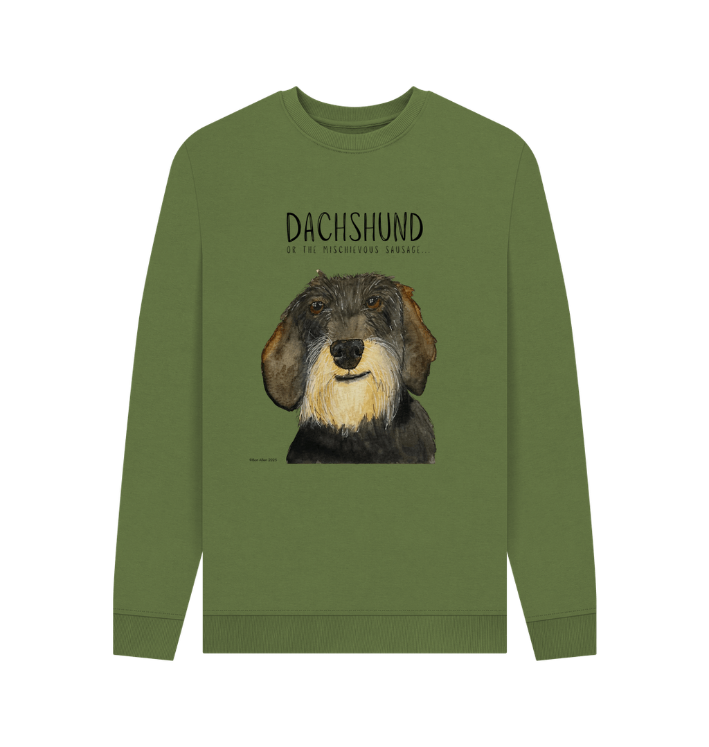 Wire Haired Hot Dog Sweatshirt – For the Fearless Doxie Fans!