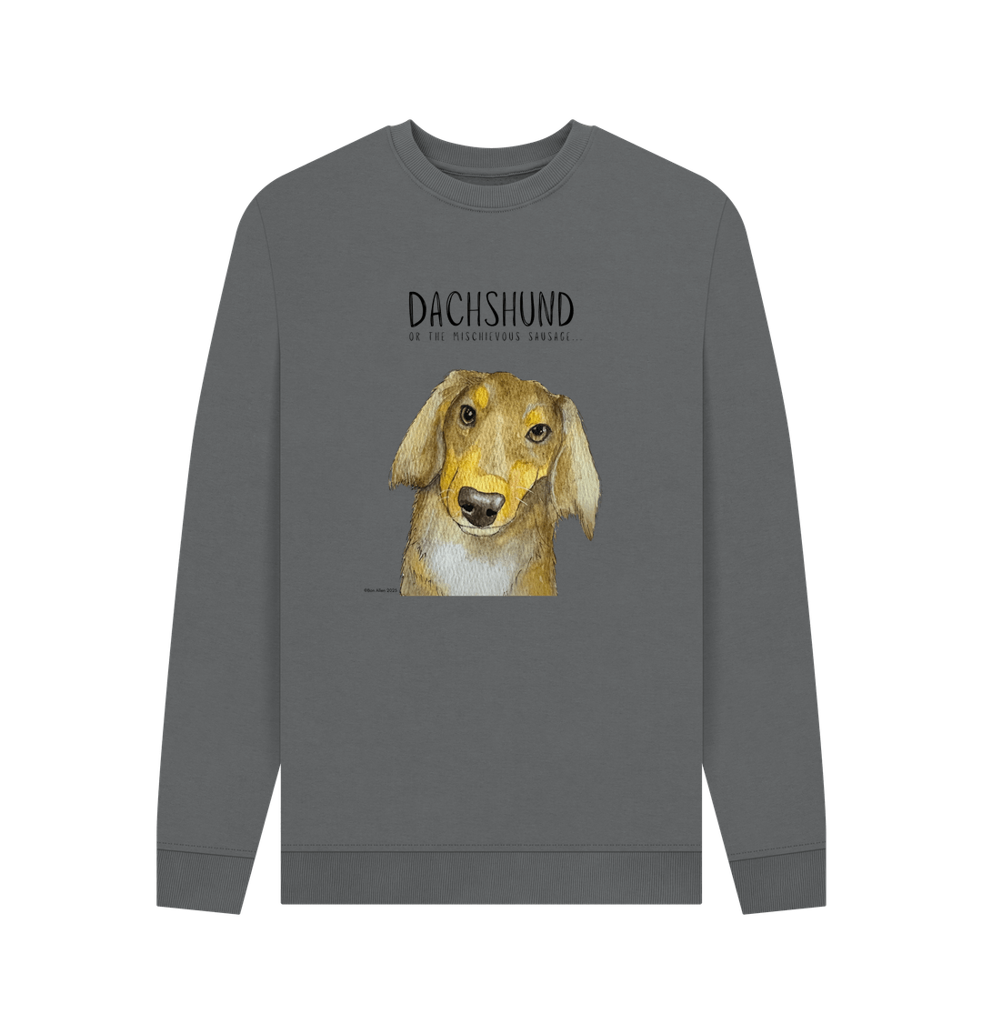 Long Haired Hot Dog Sweatshirt – For the Fearless Doxie Fans!