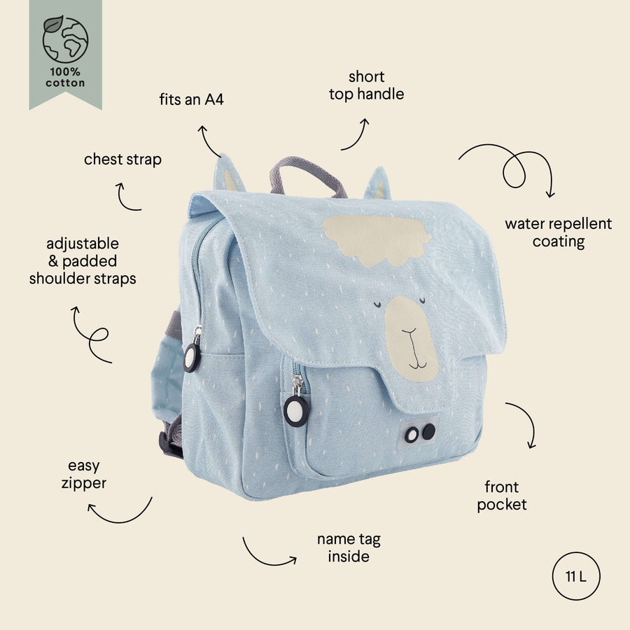 Adventure-Ready Kids Backpack – Durable & Spacious for School by Trixie Baby at brixbailey.com